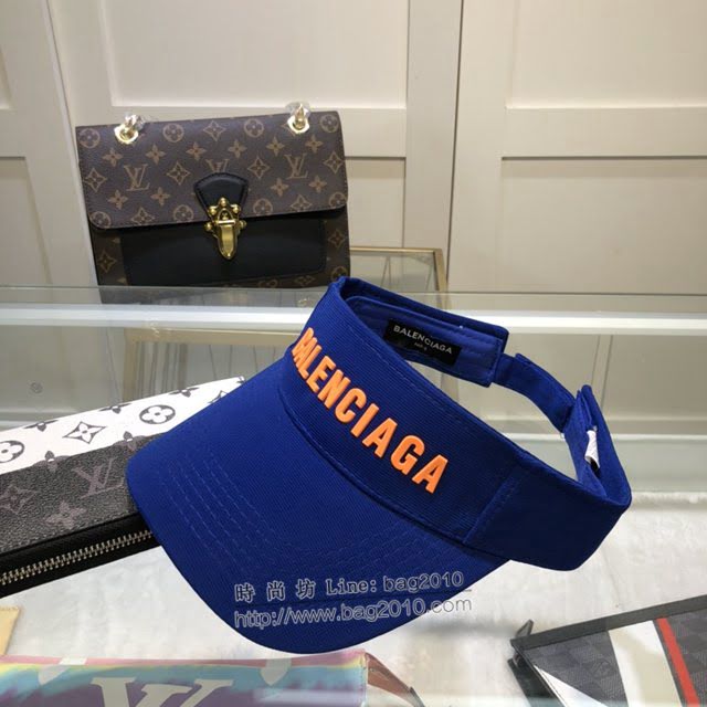 Balenciaga男女同款帽子 巴黎世家空頂遮陽帽  mm1076
